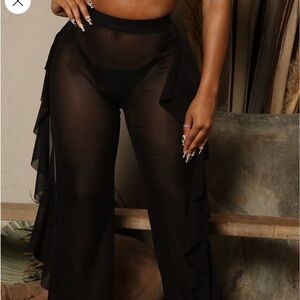 Sunshine See Through cover up pants